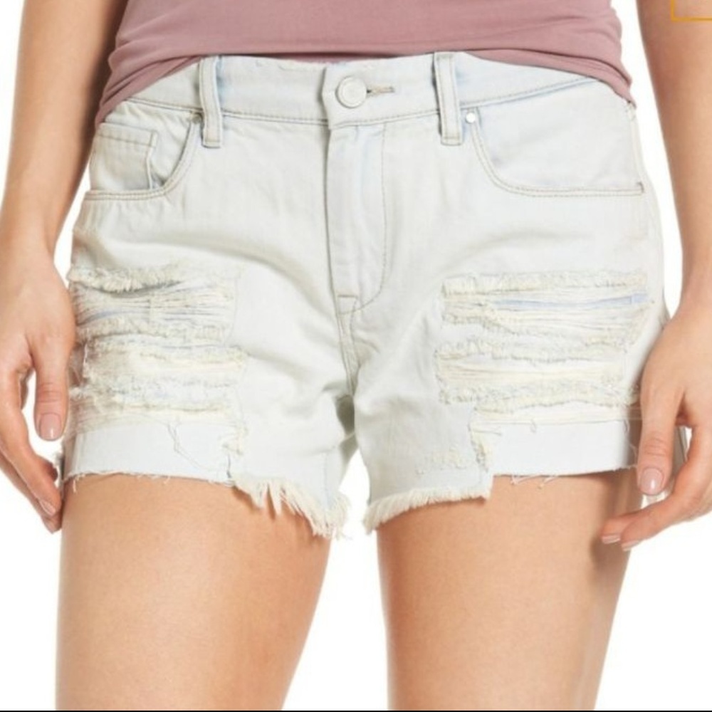 Blank NYC women Sunbaked denim jean distressed tom‎
